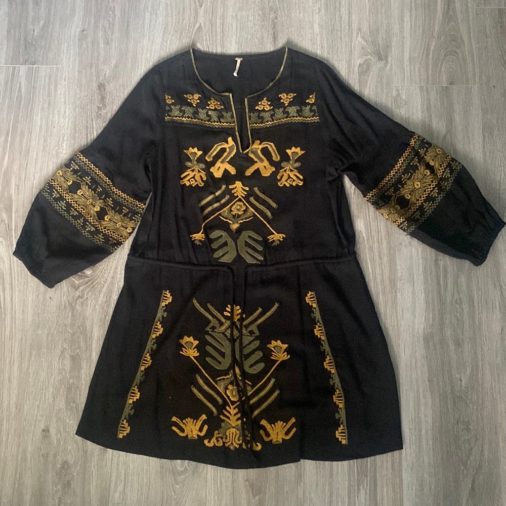 Free People Bohemian-style dress size medium